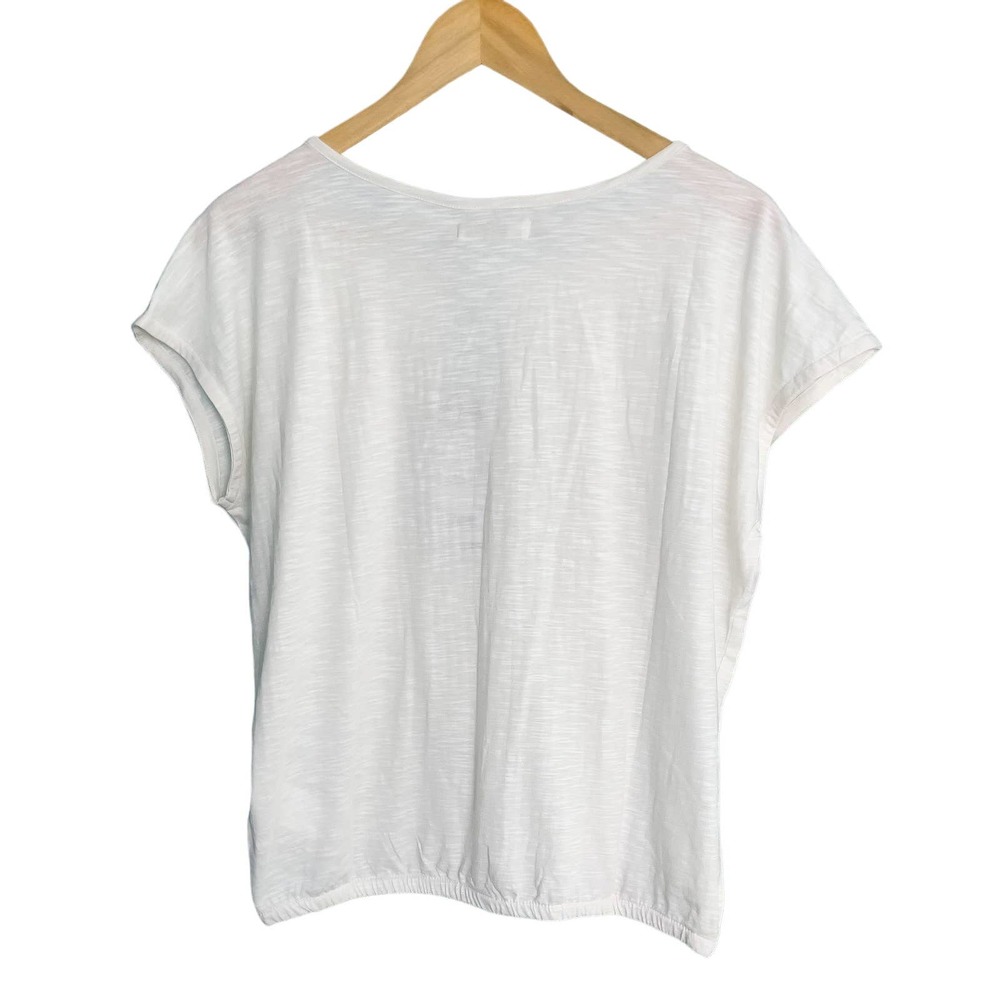 prAna Ocupas Popover Top Soft White Size Small New With Tags - Picture 3 of 8